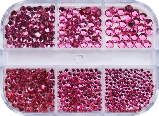 Luxorise Nail Art Ruby Temptation Nail Rhinestones 6 Designs
