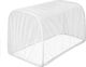 Avizar Baby Bett Mückennetz 140x70x70 cm Verdichtetes Netz 360° Weiß