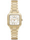 Emporio Armani Women's Battery Watch with Gold Metal Bracelet
