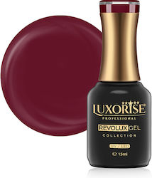 Luxorise Ημιμόνιμο Βερνίκι Νυχιών Lonely Wine 15ml