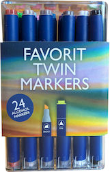 Derwent Underline Markers Set 24 Pieces Derwent Underline Markers Set 24 Pieces
