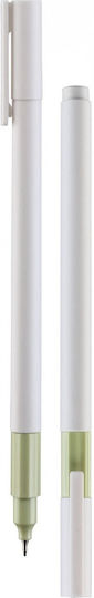 Staples Marker Gestaltung von Weiß-Grünen 0,4mm Set 4 Stücke