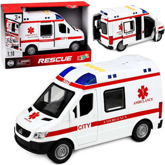 Lean Toys Mașinuță 1:10 Ambulanță