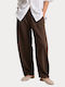 Damen Stoffhose mit Gummiband in Loose Passform Bracken