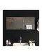 vidaXL Bathroom Mirror Led 90x40cm Transparent