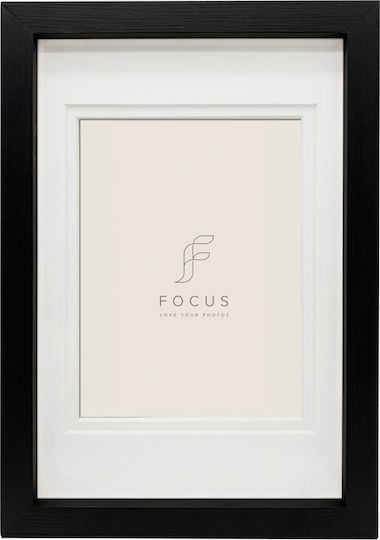 Focus Κορνίζα Πλαστική με Μαύρο Πλαίσιο