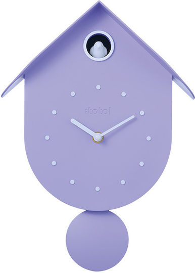 I-Total Wall Clock Purple