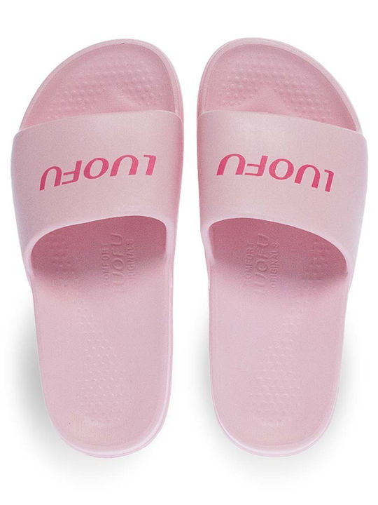 Luofu Luofu Damen-Flip-Flops - Hausschuhe in Ro...