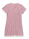 Ansin Summer Women's Nightgown Pink