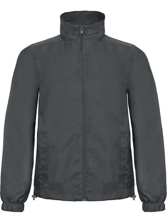 B&C Leder Herren Jacke Wasserdicht und Winddich...