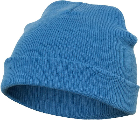 Beanie Unisex Beanie Knitted In Blue Colour