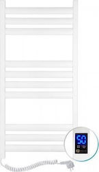 Navin Bathroom Towel Rail 500x1000 White