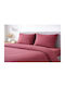 Vesta Home Cearceaf De Pat Single 100x200cm Peach Rose