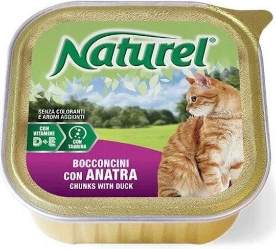 Wet Food for Cats with Duck 100gr