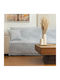 Borea Cobra Viersitzer-Sofa Überwurf 180x350cm Grau