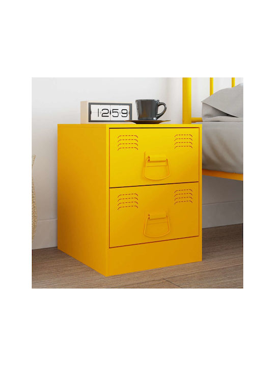 vidaXL Mâner Pentru Mobilier Din Metal Mustar 879437