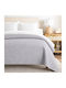 Astron Italy Cuvertură Pat Single Bumbac Gri 160x240cm