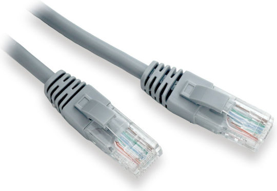 Lynx U/UTP Cat.5e (Gigabit) Καλώδιο Δικτύου Ethernet 0.3m Γκρι 10τμχ