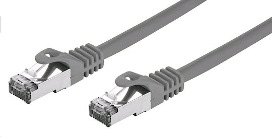 Lynx U/UTP Cat.5e (Gigabit) Network Cable Ethernet 0.1m Grey 10 Pieces