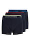 Jack & Jones Cadrian Set Kids Boxers 3 Pieces Blue