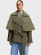 Women's Olive Gabardine