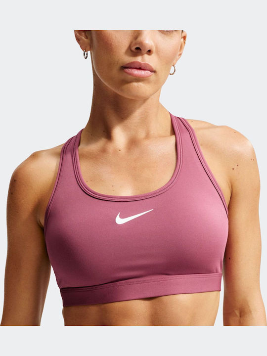 Nike Dri-Fit Swoosh Γυναικείο Αθλητικό Μπουστάκ...