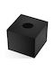 Decor Walther Tissue-Halter Metallisch Schwarz 13x13x13.5cm