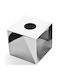 Decor Walther Tissue-Halter Metallisch Grau 13x13x13.5cm