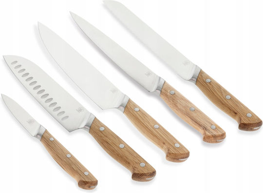 Togo Foresta General Use Knives Made of Stainless Steel 5 Pieces Togo Foresta General Use Knives Made of Stainless Steel 5 Pieces