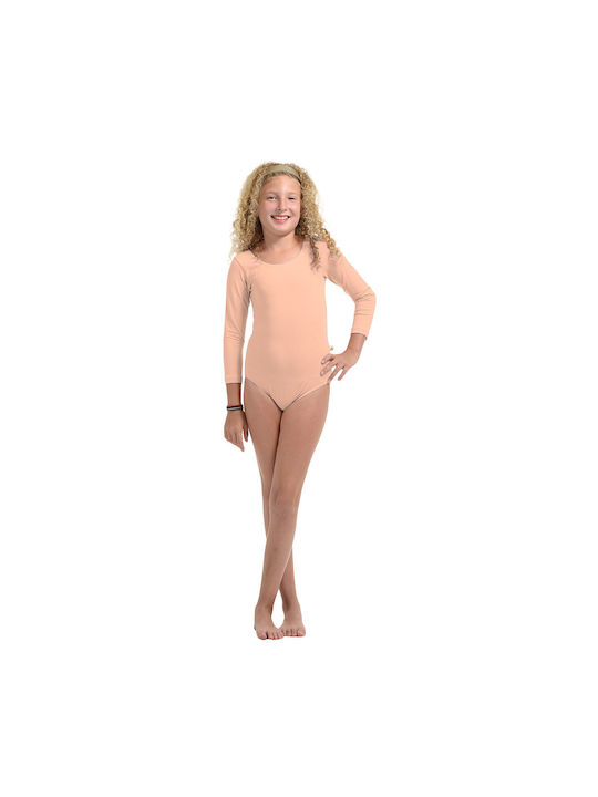 Dansport Kids Dance Bodysuit Orange