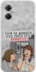 Epic Quotes Case I Have Experienced Vibrations Xiaomi Poco M4 5G Flexible TPU Transparent Silicone