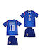 Kids Football Kit Modric Croatia National Team World Cup 2026 Blue Balón De Oro Blue Unisex Kids Ab172