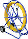 Extralink Pilot Cable Puller Pilot 9mm 300m Frp Fiberglass Diameter 9mm Length 300m Yellow