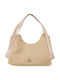 Rattanstasche Damen Schulter Beige