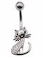 Poco Loco Bauchnabel Piercing aus Stahl 1,6mm