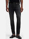 Herren Jeanshose Elastisches Slim Anwendung Schwarz