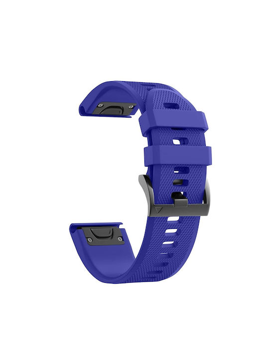 Garmin Fenix 6s 20mm Каишка за Часовник Силикон Тъмносин