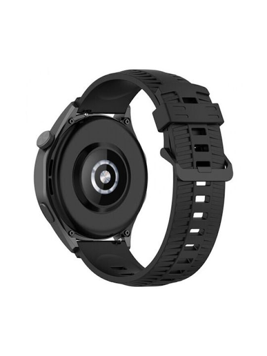 Kalebol Silicone Tire Pattern Amazfit Bip 6 46mm 22mm Black