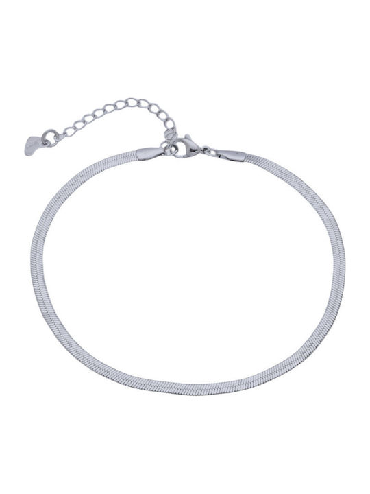 Silver And More Fußarmband aus Edelstahl 22cm