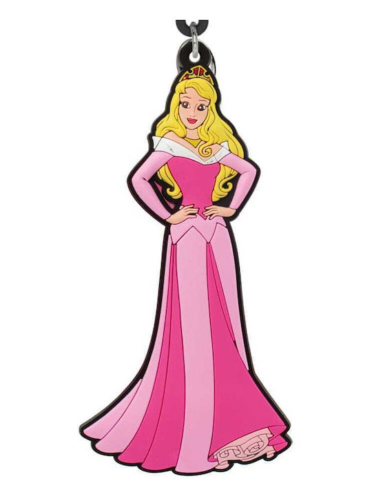 Disney Princess Soft Touch Pvc Bag Clip Aurora