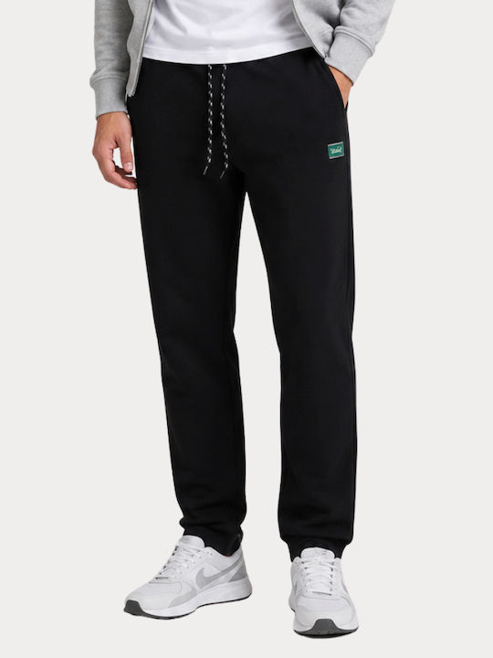 Jack & Jones Παντελόνι Φόρμας Bts Black
