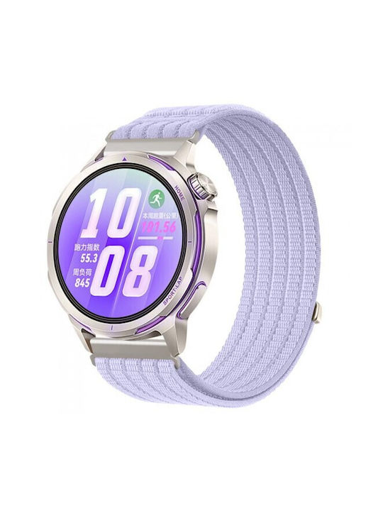 Curea Cloud Velcro Amazfit Bip 6 46mm 22mm Mov Deschis