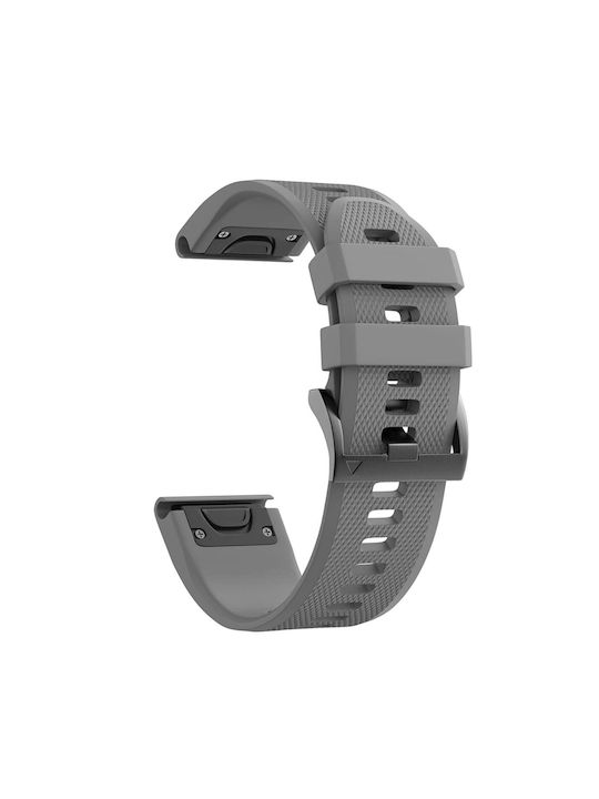 Garmin Descent Mk2s 20mm Silicone Watch Band Grey