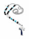 Cross from Steel with Chain