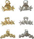 Ro-Ro Accessories Haarspange Metallisch Muscheln 27-0072