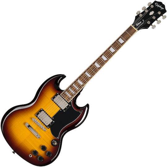 Epiphone SG Tribute Plus Vintage Sunburst Електрическа китара