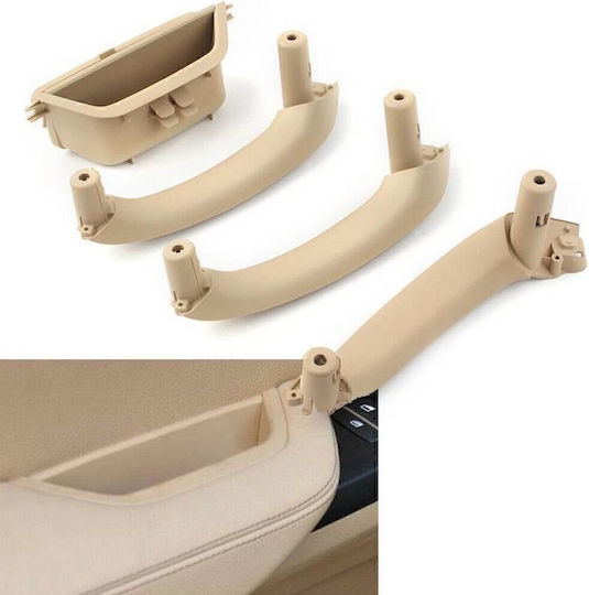 Interior Door Handles Set Bmw X3 F25 X4 F26 Front & Rear Right & Left 4 Pieces Beige
