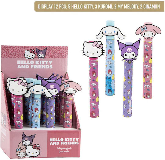 Hello Kitty Assorted Highlighter 12 Τεμ