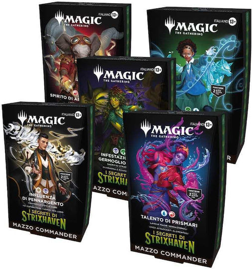 Wizards of the Coast Strixhaven Commander Magic: The Gathering (IT)