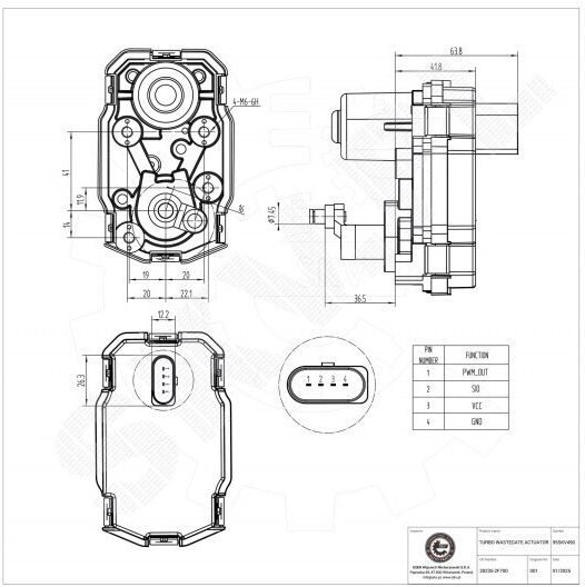 Turbocharger Valve Hyundai Santa Fe Tucson 282352f700